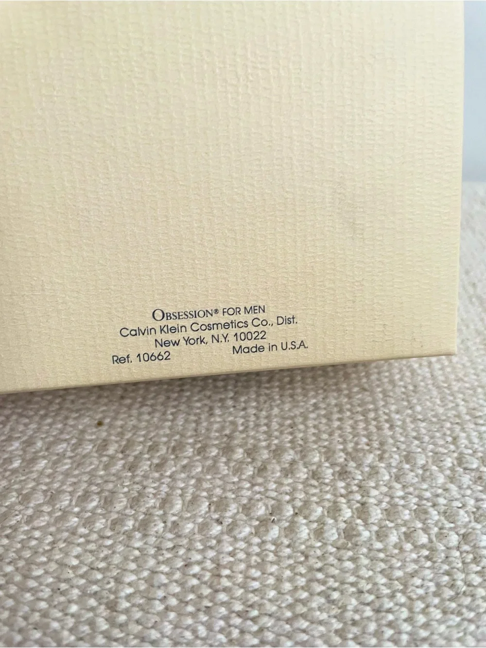 Calvin Klein Obsession For Men Soap 5.3 oz Sealed w/ Case Box Vintage